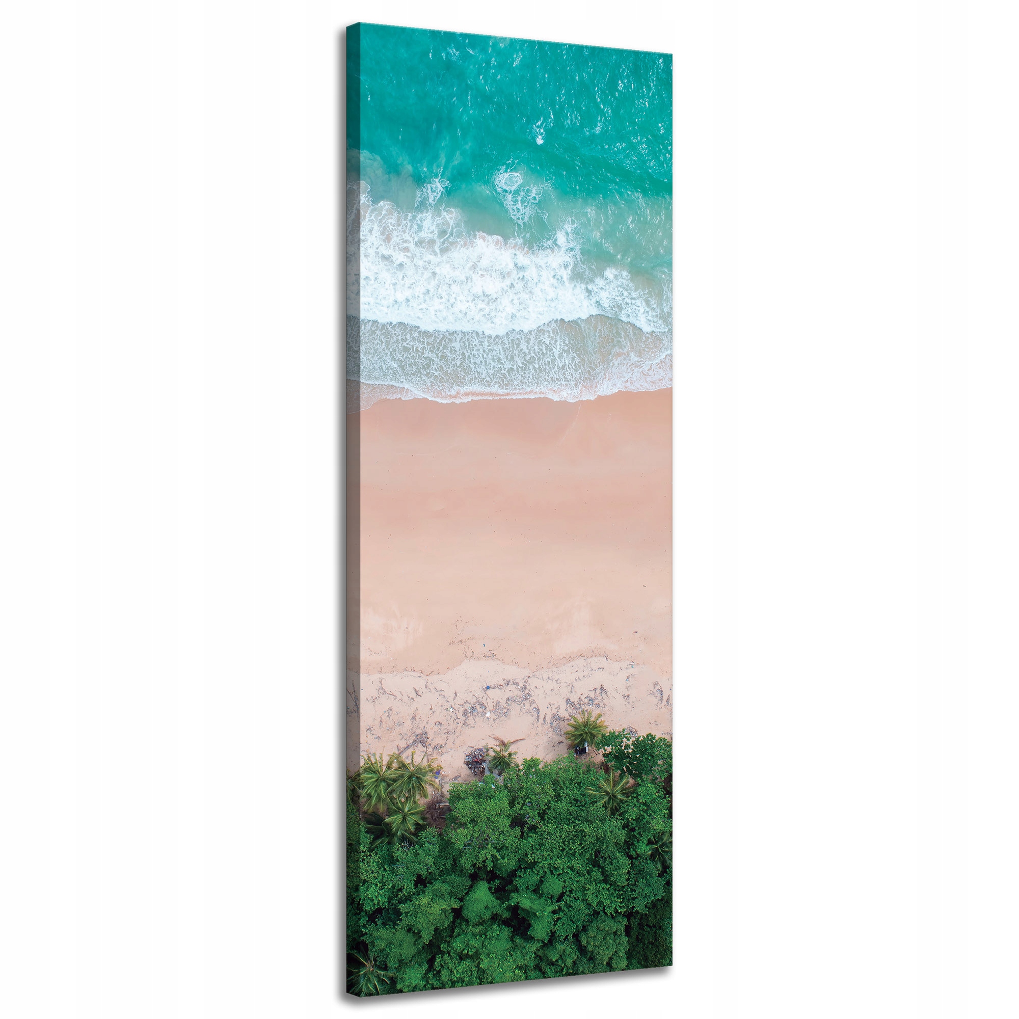Obraz na plátně Pláž Moře Vlny Voda Příroda 40x120 cm