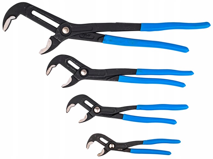 Szczypce Nastawne Do Rur 4 Szt. 175/250/300/400MM