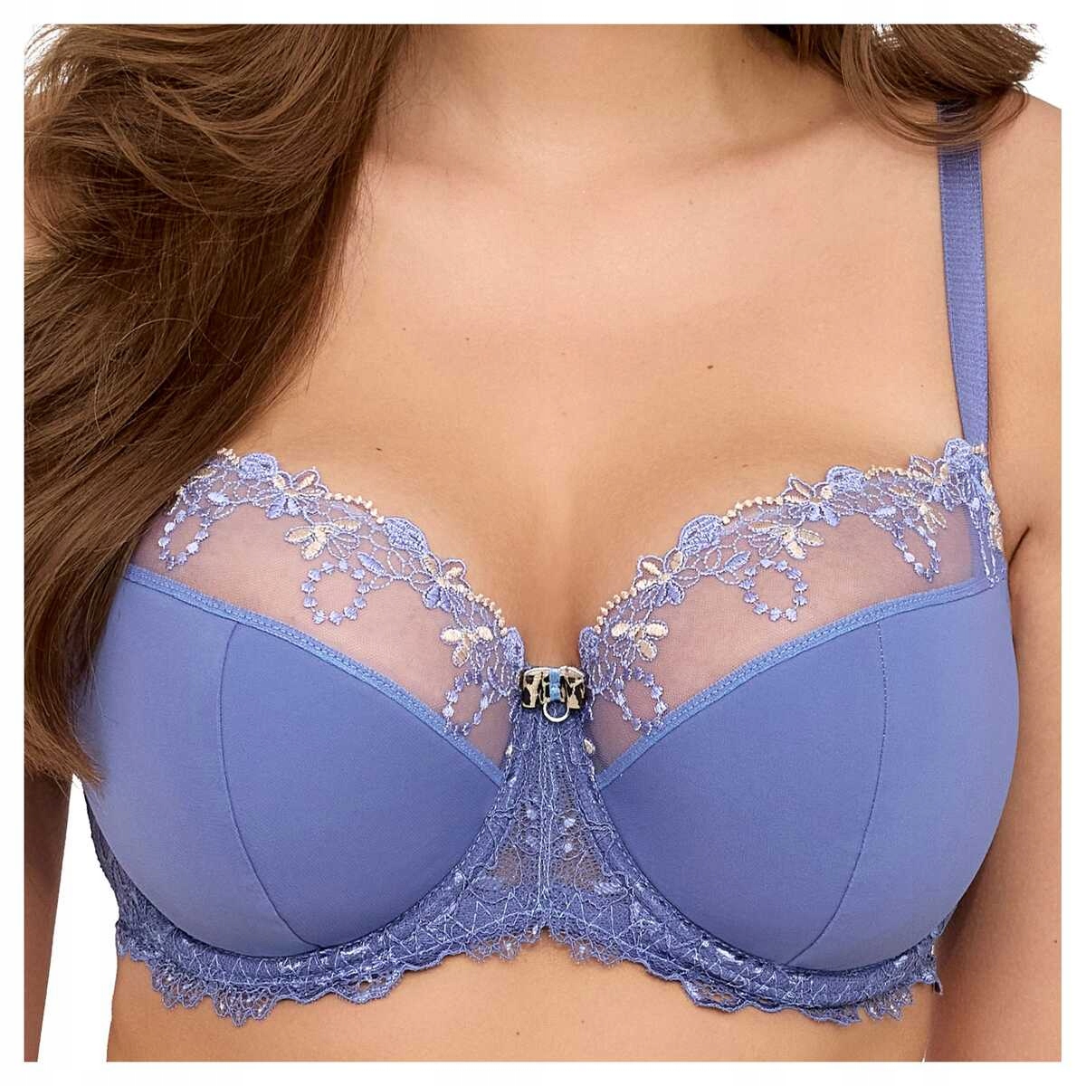 Ava polský podprsenka typu semi soft s kosticemi Novato 1030 denim 80F