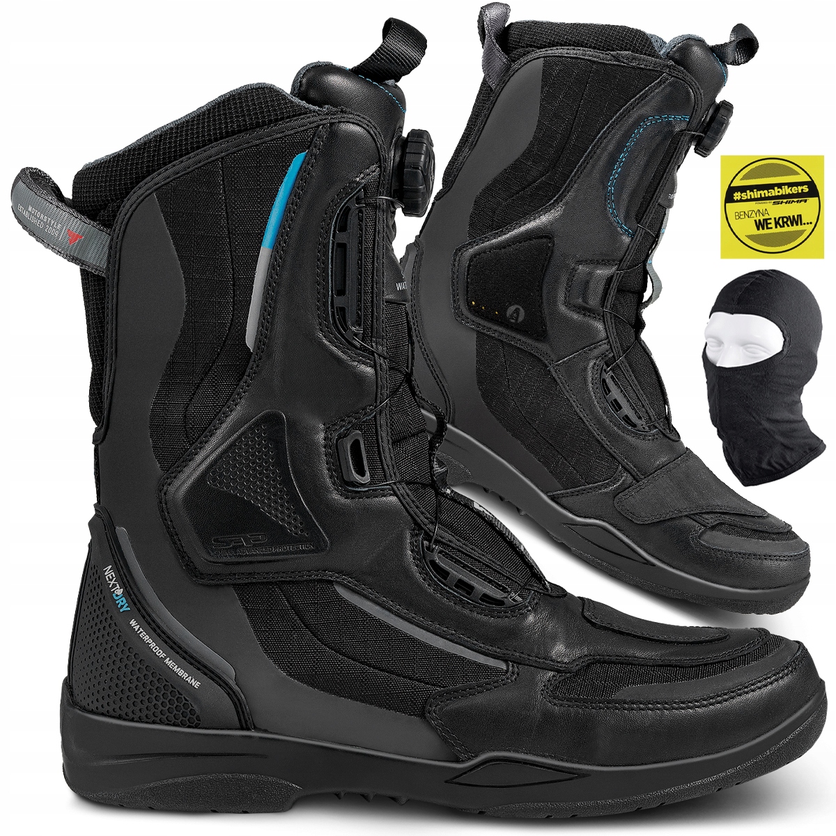 Motocyklové Topánky Shima Strato Men Wp Dlhé Pánske Vodotesné Darček