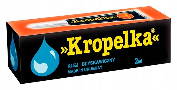 

Klej Kropelka Uniwersalny Błyskawiczny ORYGINAŁ2ml