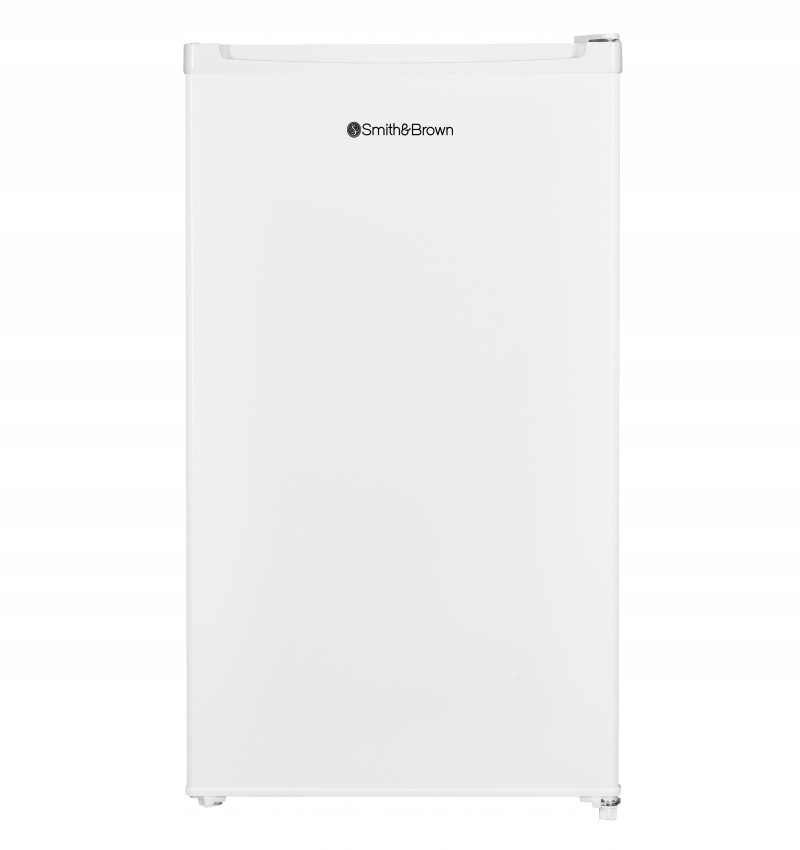Mała lodówka podblatowa hotelowa 85cm 90L Smith&Brown SFTTF-411-WE3 biała