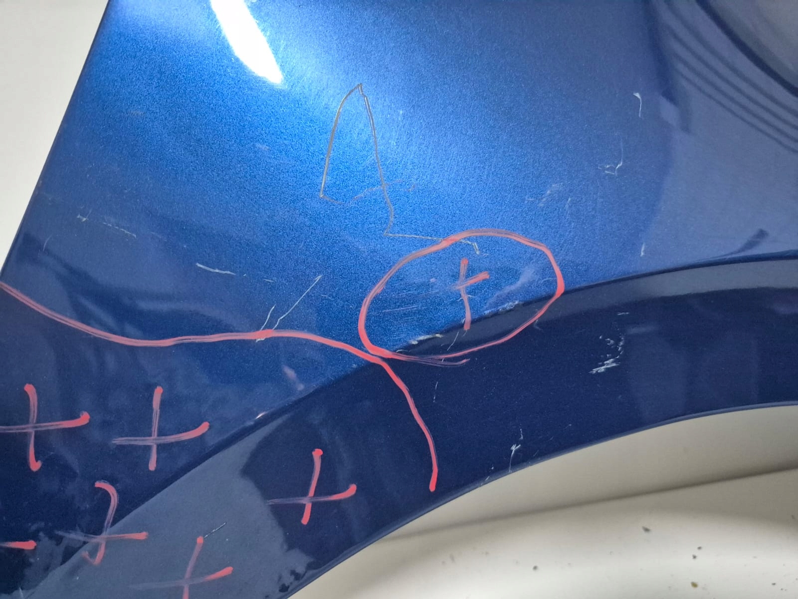 VW POLO VI 6 2G 17-> fender front front right