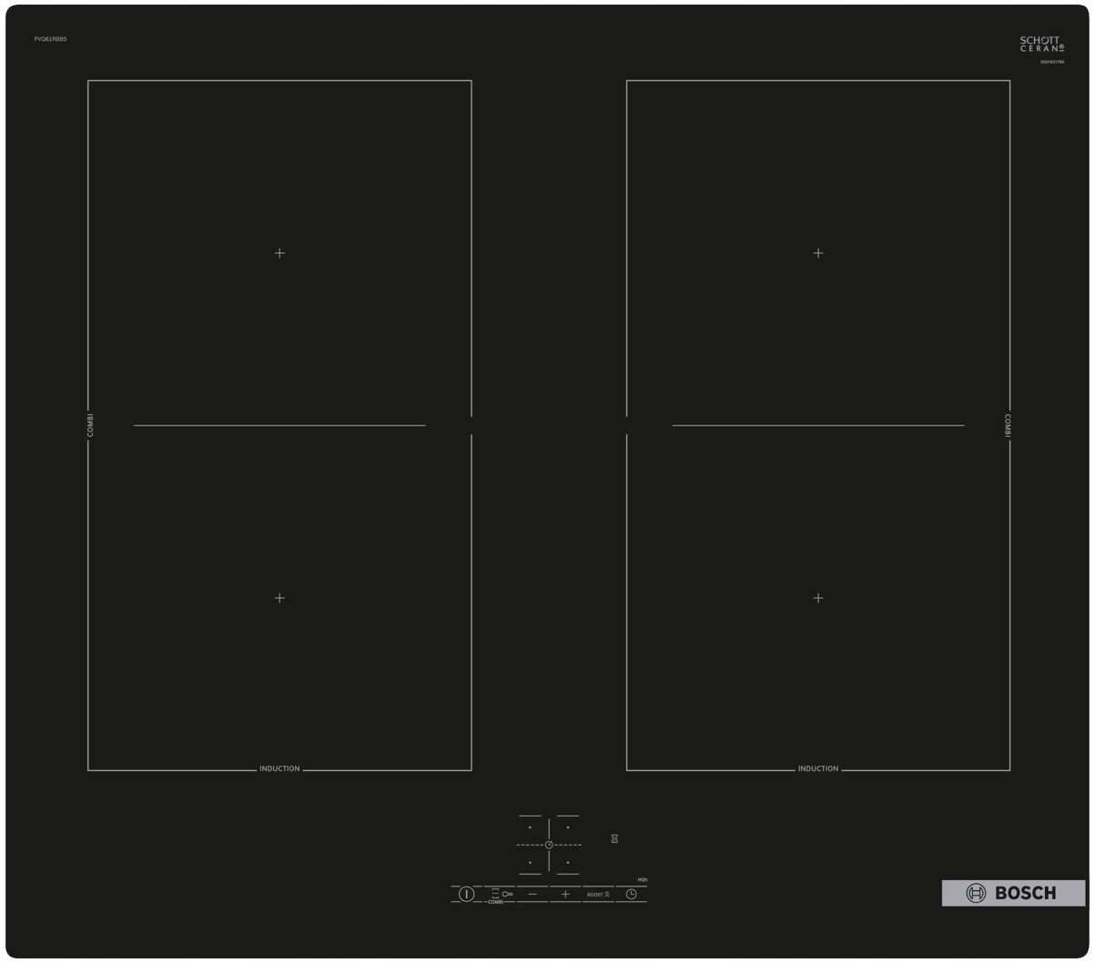 Płyta indukcyjna Bosch PVQ 61RBB5E PowerBoost