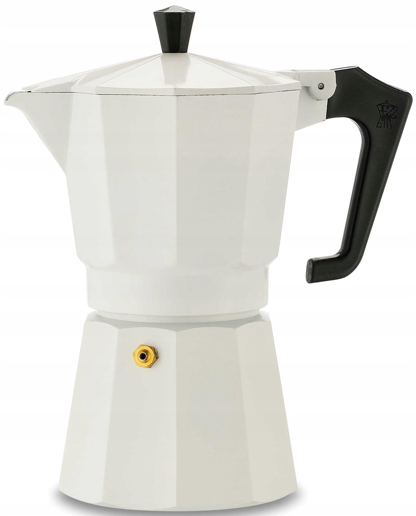 Kawiarka Aluminiowa Pezzetti Italexpress Biała 9 Tz (525 ML)