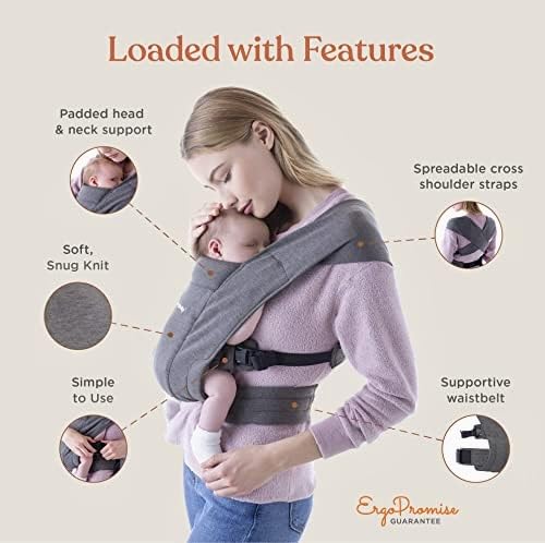 ERGOBABY Nosidełko Dla Noworodków 32-113 kg Oxford Blue — miniatura 4