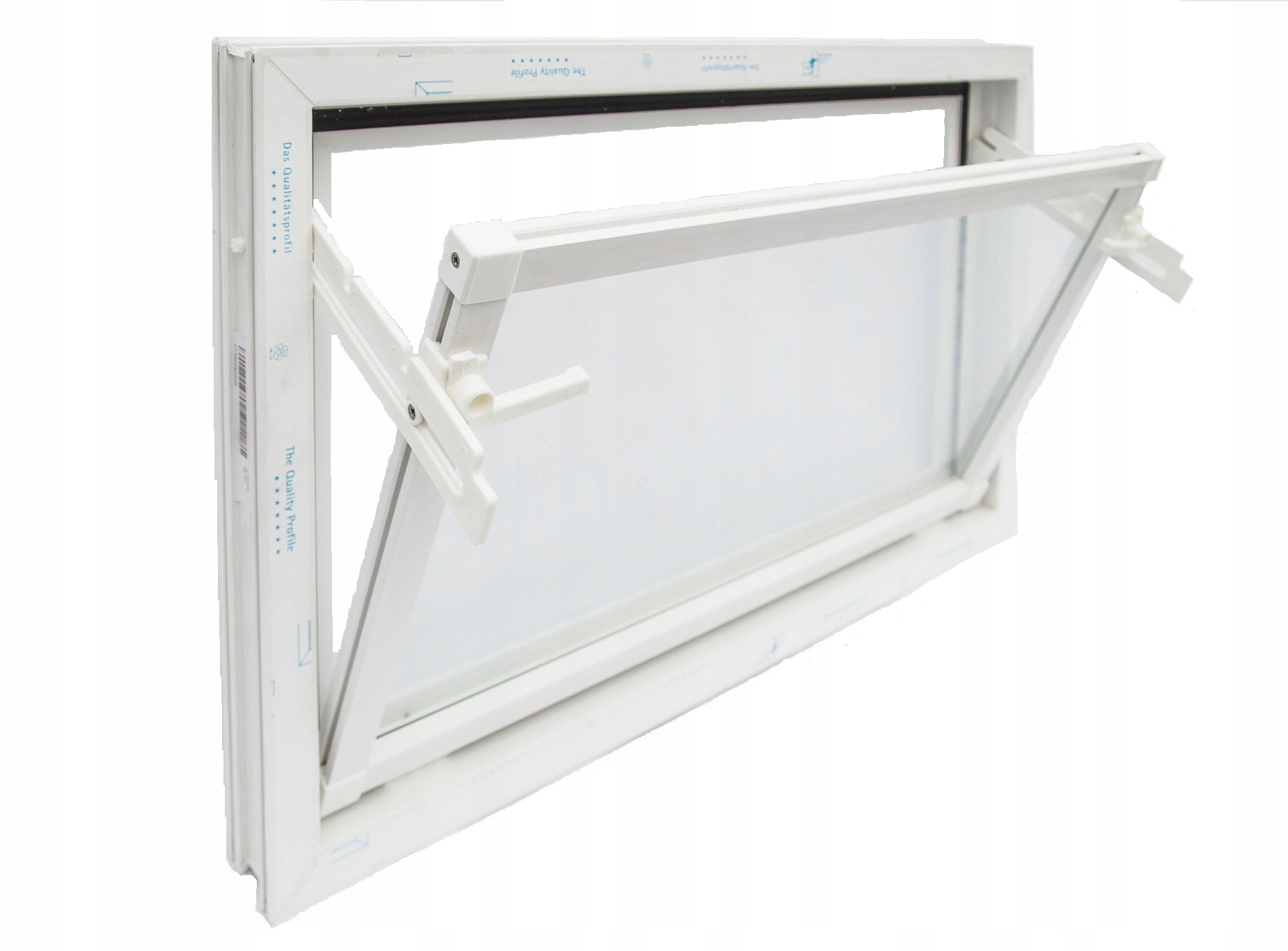 OKNO PCV GOSPODARCZE VEKA 900x600 90x60 BIAŁE