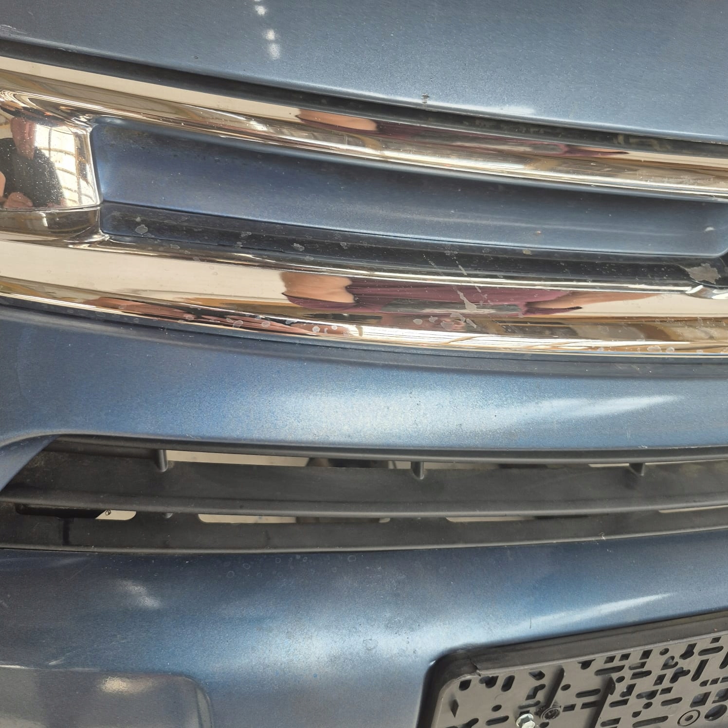 CITROEN BERLINGO II LIFT 12- bumper front front grill 91-6815 for LEDY
