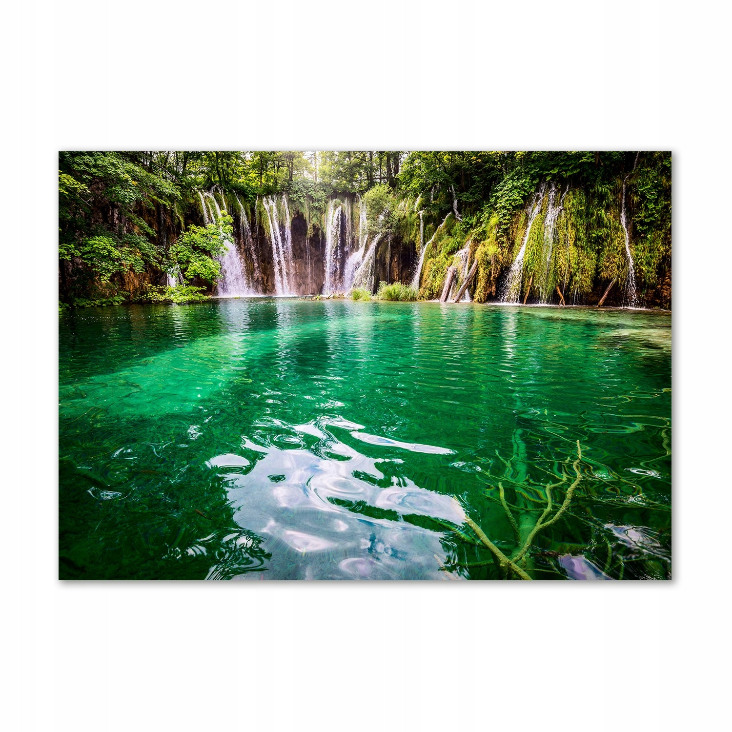 

Foto obraz szklany Jezioro Plitwickie 100x70