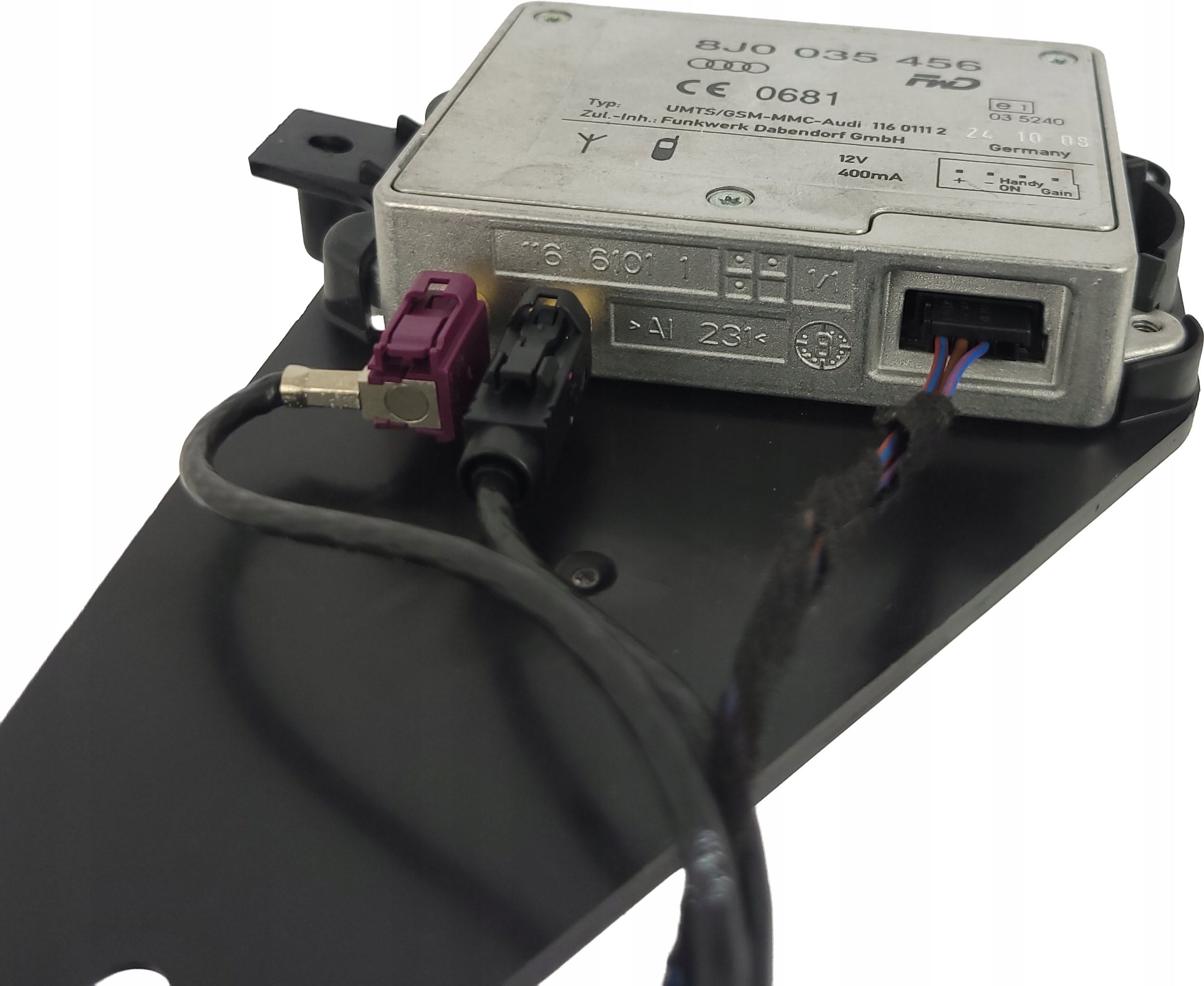 AUDI A6 C6 LIFT antenna amplifier TELEFONU 8J0035456