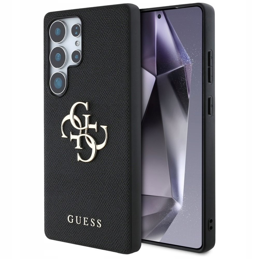 Guess Pouzdro Grained Big 4G Logo Small Classic Logo pro Samsung Galaxy S25