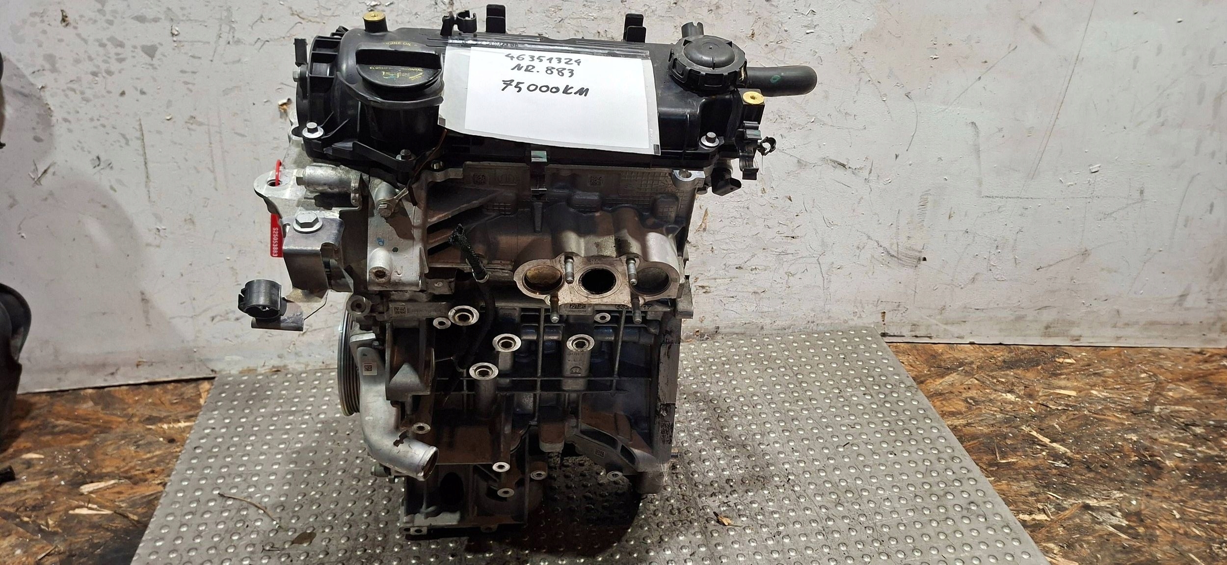 engine 46351324 FIAT PANDA III 500 1.0 MILD HYBRYDA 2019