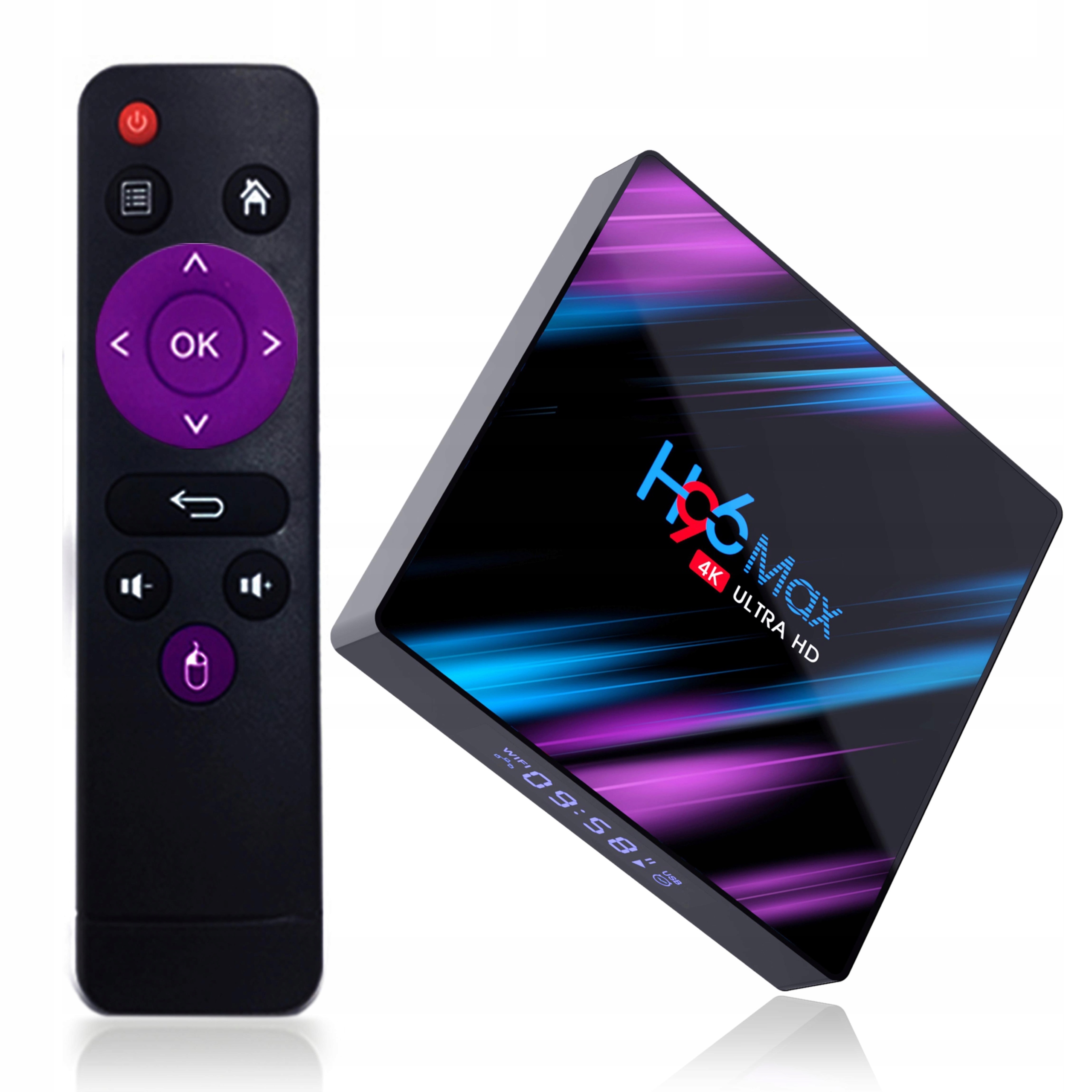 SMART BOX TV 4K ANDROID 10 WIFI BT PRZYSTAWKA TV