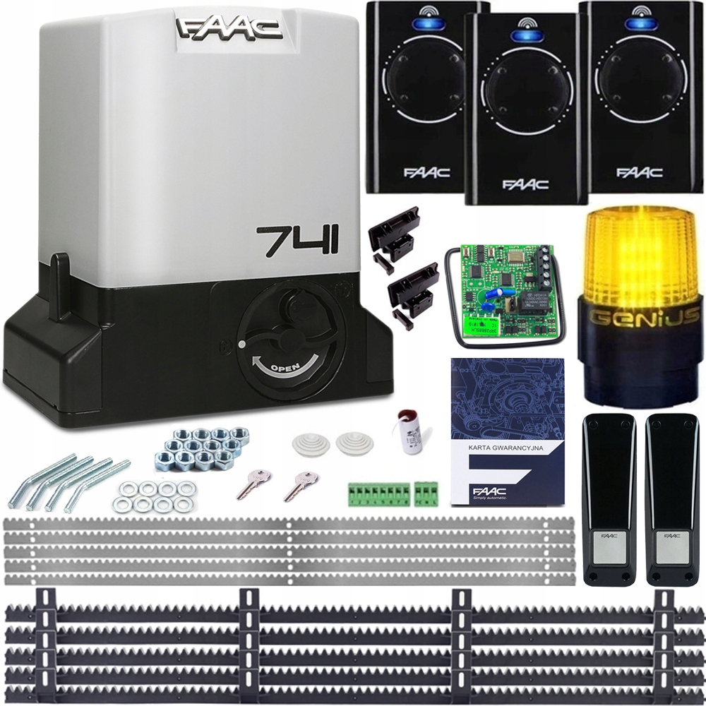 Sada pohonov Faac Delta 3 741 3xPILOT Led Lampa