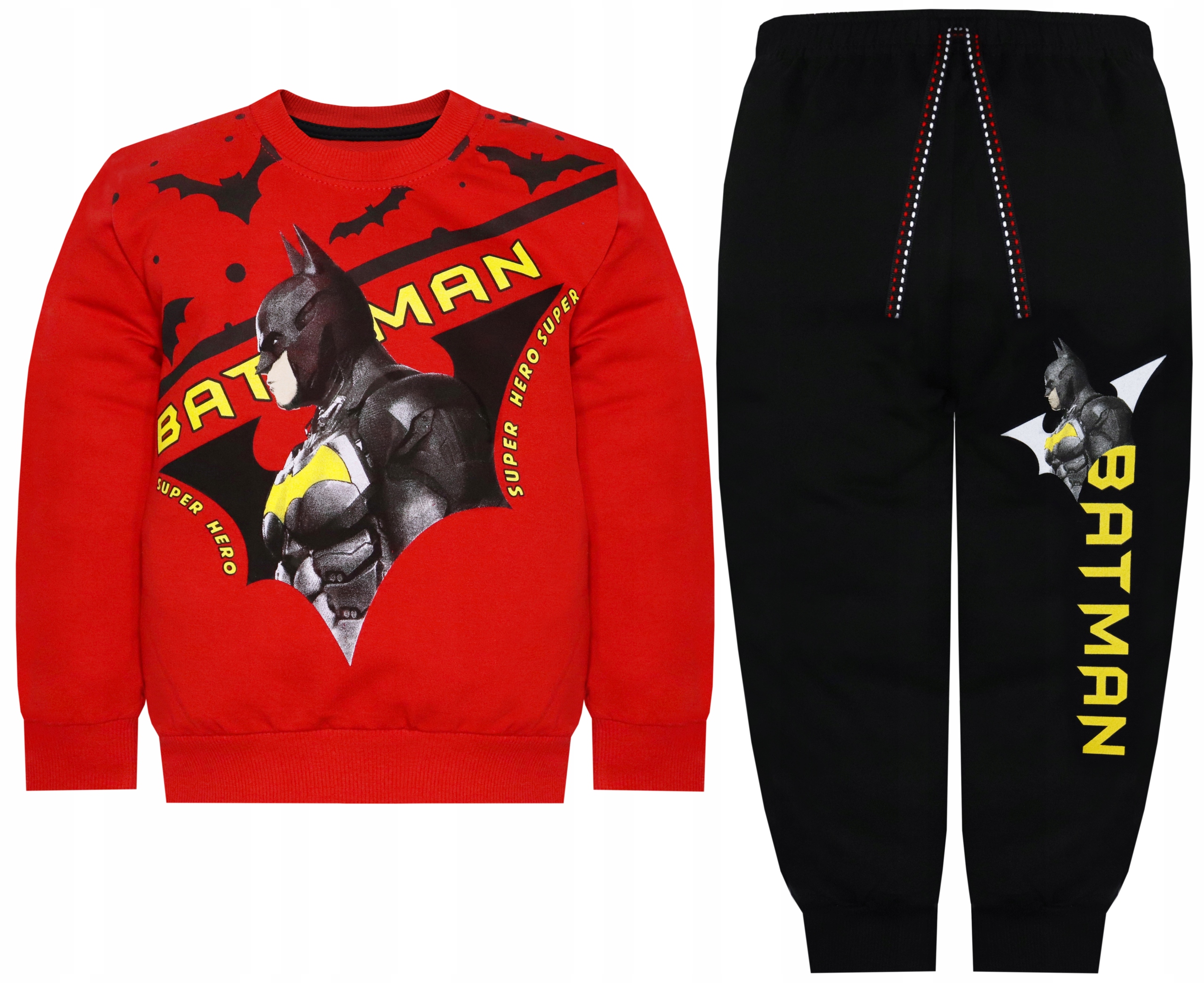 

3630 Bawełniany Komplet Dresowy Batman r 134