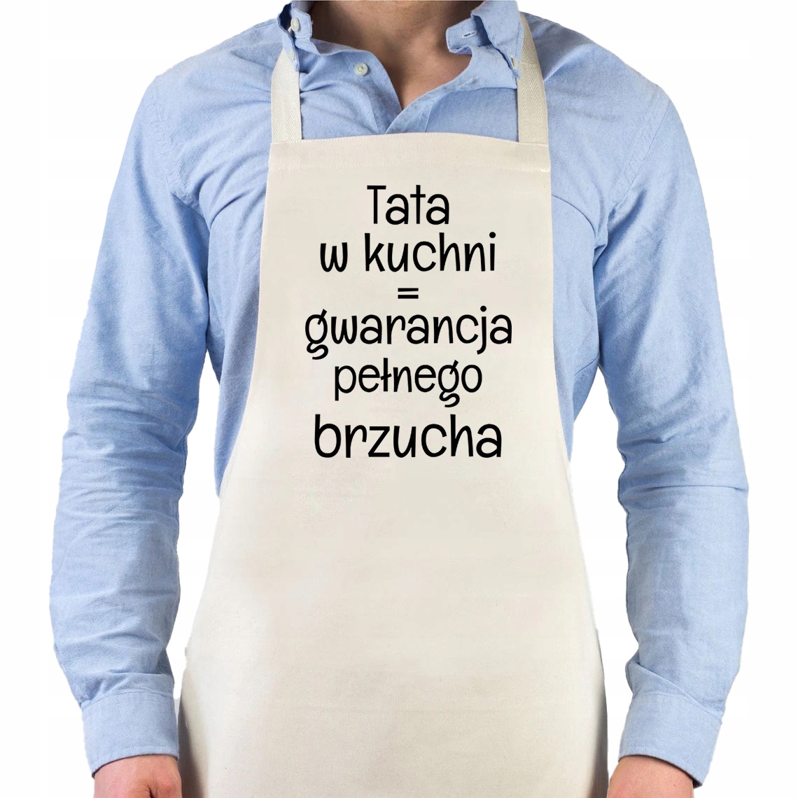 Pánská Béžová Zástěra Grill Dárek ke Dni otců Záruka plného břicha