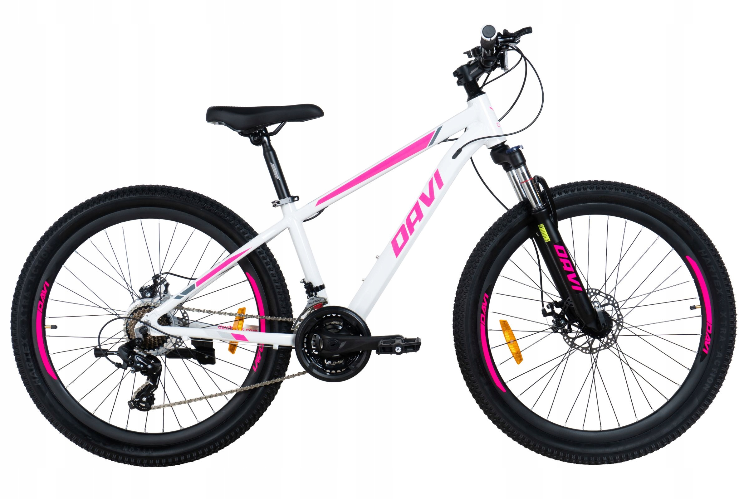 Dámské Horské Mtb Kolo Davi Bella Odpružení 26 Kolo Rám Alu 13 Palců
