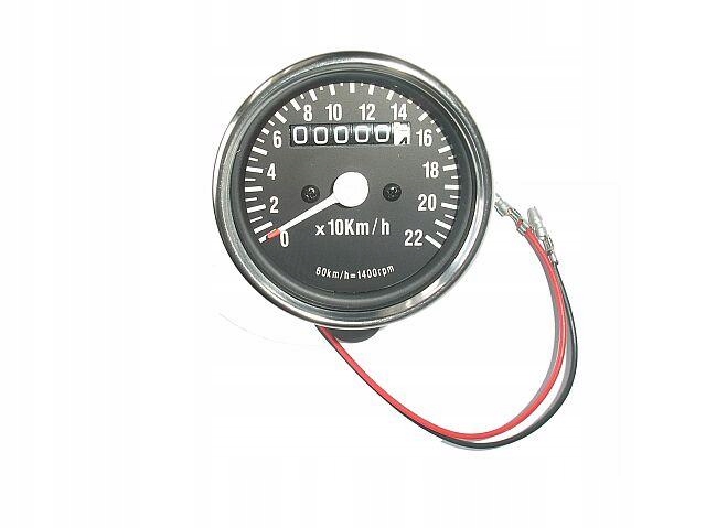 LIP-012 - СПІДОМЕТР З ЧОРНИМ ЦИФЕРБЛАТОМ ДО 220 КМ / ГОД