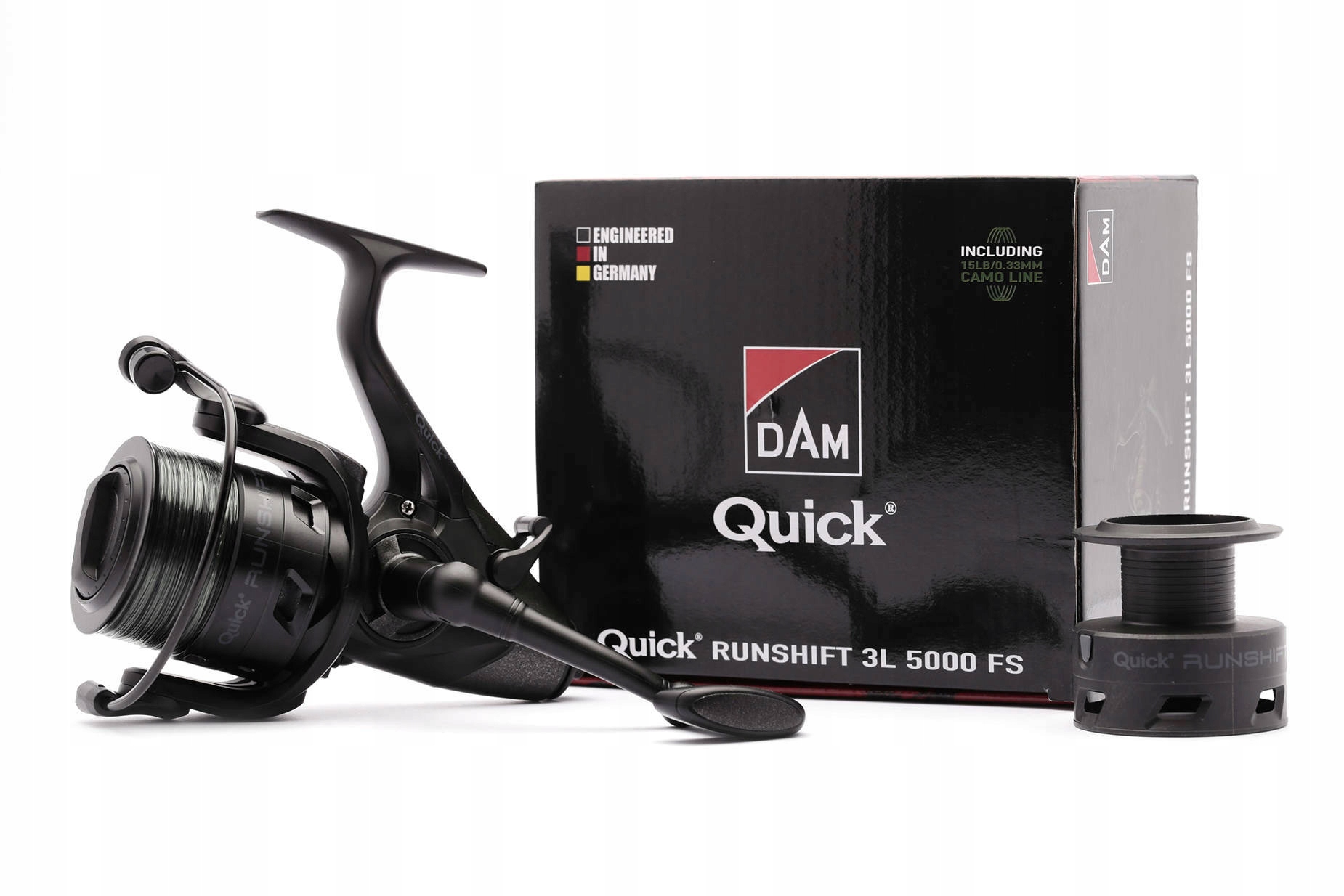 Kołowrotek Dam Quick Runshift 3L Fs 4000 Żyłka