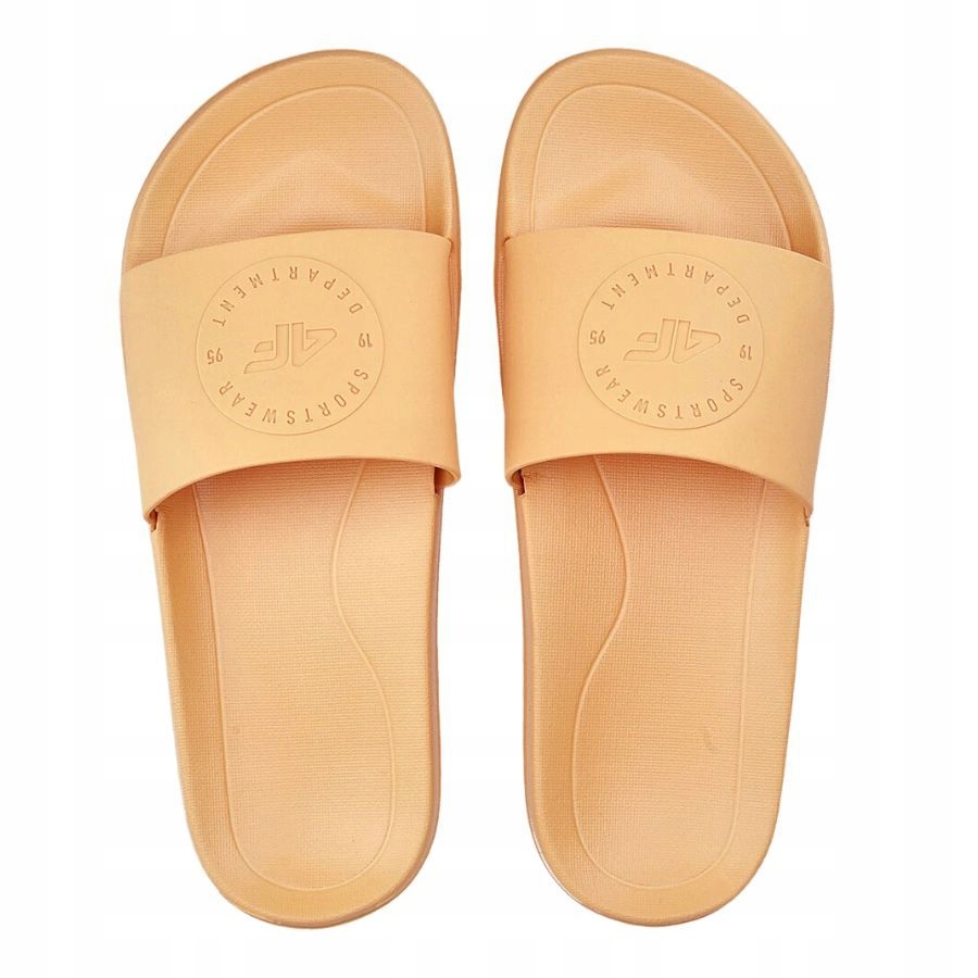 KLAPKI DAMSKIE 4F SPORTOWE GUMOWE BASENOWE NA LATO PO DOMU PIANKOWE Rozmiar 39