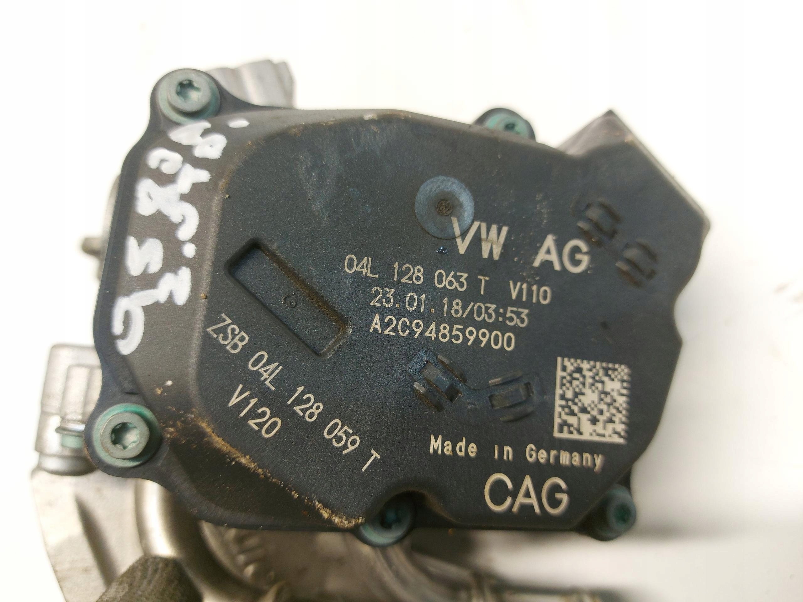 Audi Q5 80A 45 TFSI Valvola a farfalla 04L128063T