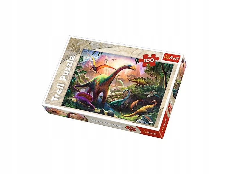 

Puzzle Trefl Świat dinozaurów (100 elementów)