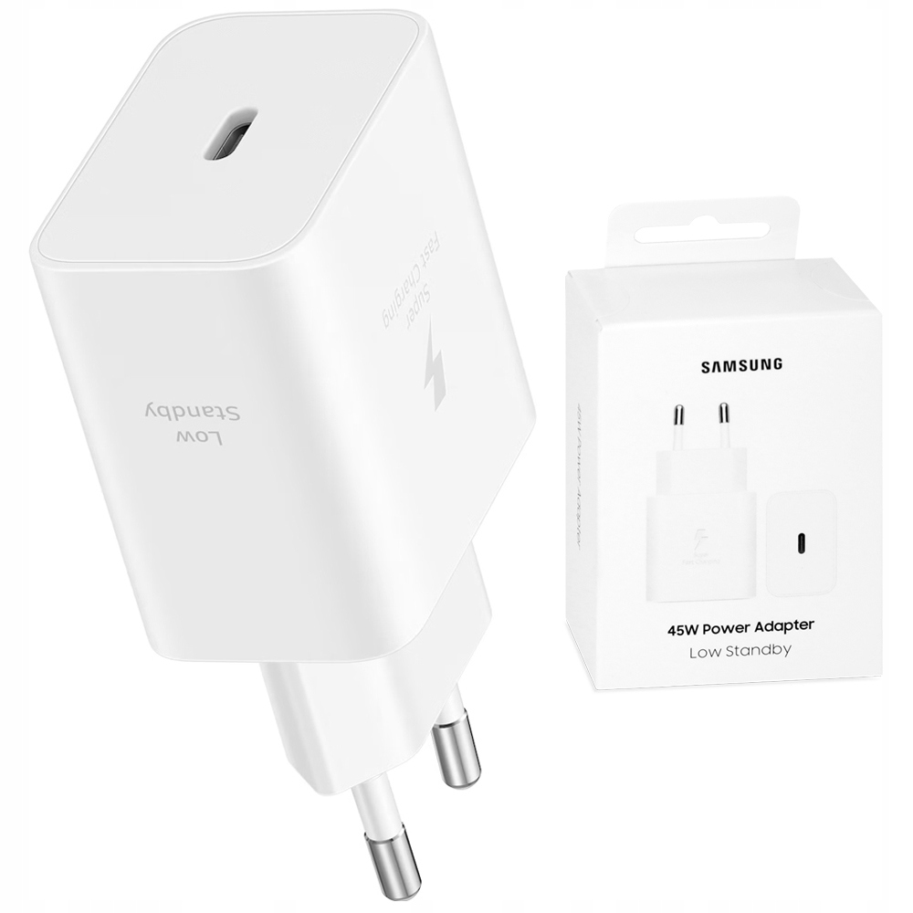 Samsung originální síťová nabíječka 45W Usb-c rychlé nabíjení PD3.0 Sfc