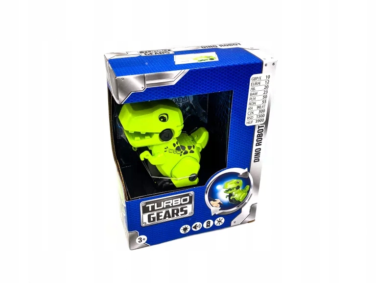 TURBO GEARS ROBOT DINO FIGHTS PEPCO DINOSAURUS, (0000134440369