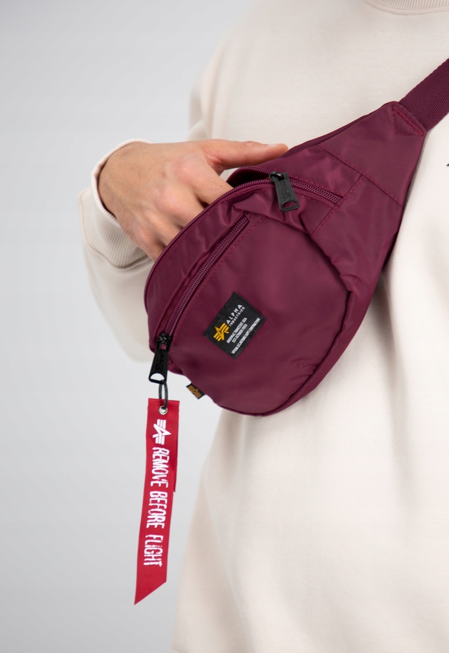 Ledvinka Crew Waist Bag burgundy