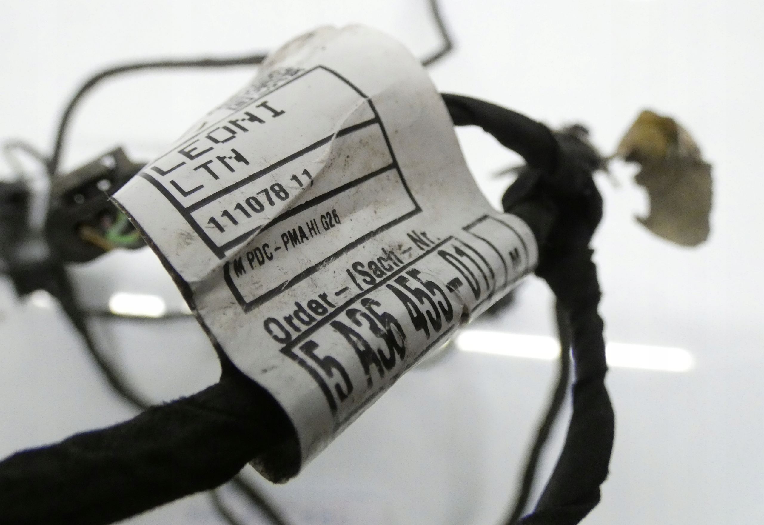 BMW 4 G26 5A36455 below 4 PDC wiring bundle rear part