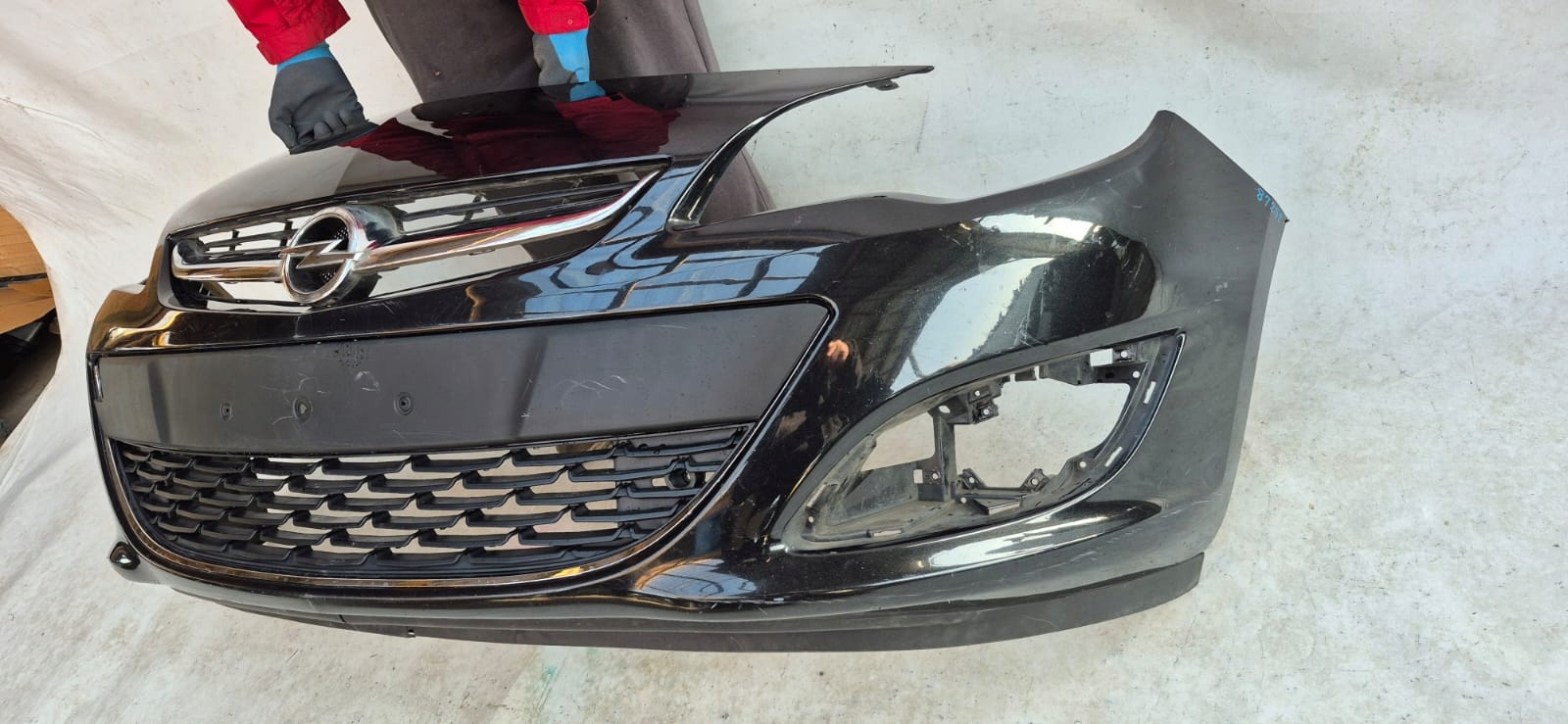 OPEL ASTRA J IV LIFT 2012-2015 bumper front front grill 13368660
