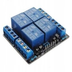 Модуль реле x4 для Arduino 5V Obc 10A