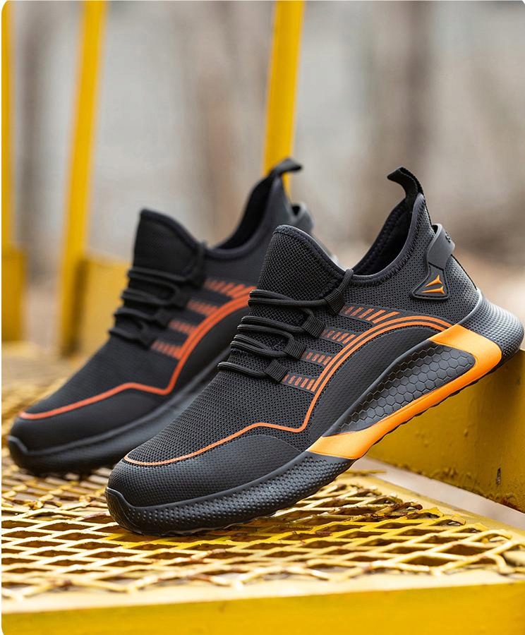 BUTY ROBOCZE Oddychający Z PODNOSKIEM LEKKIE 36-50 Materiał zewnętrzny skóra ekologiczna