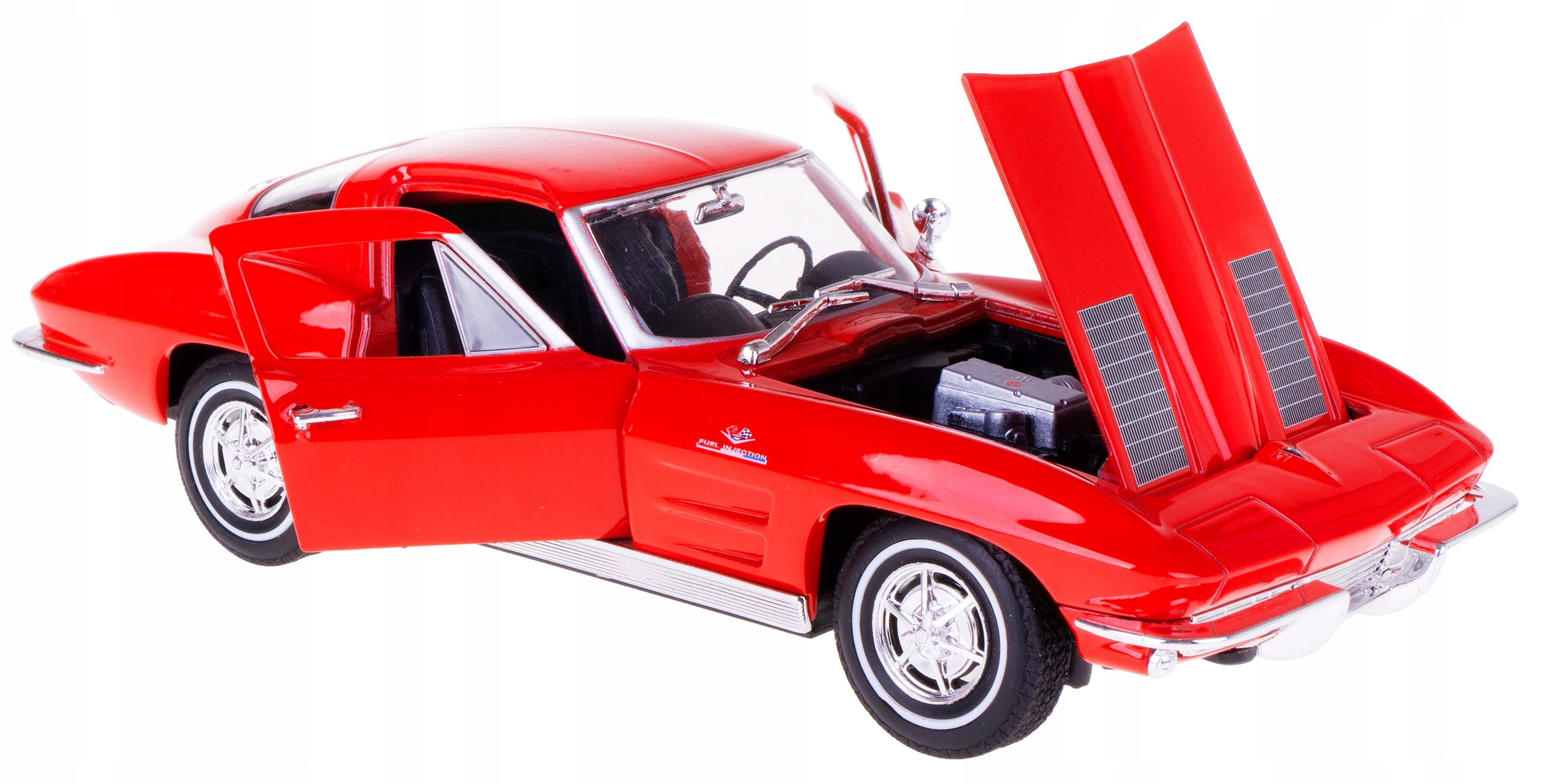 1963 Chevrolet Corvette Metal Model Welly 1:24 Če