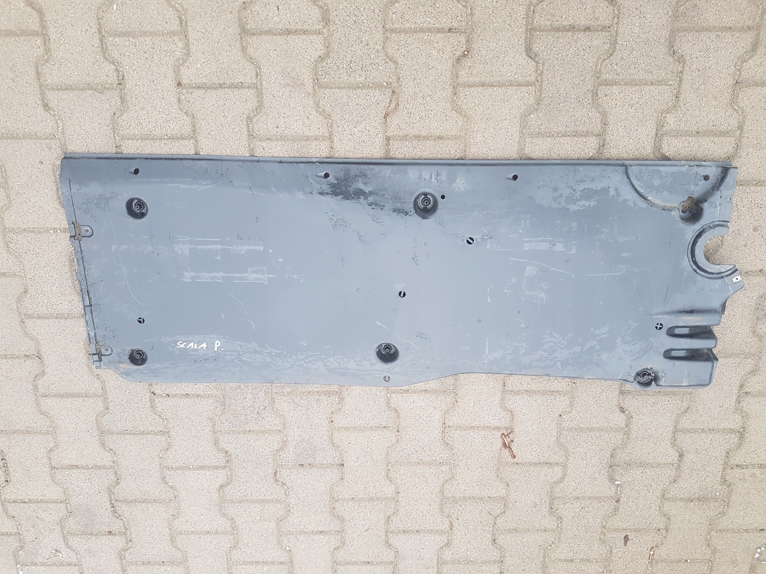 SKODA SCALA cover cover chassis right left