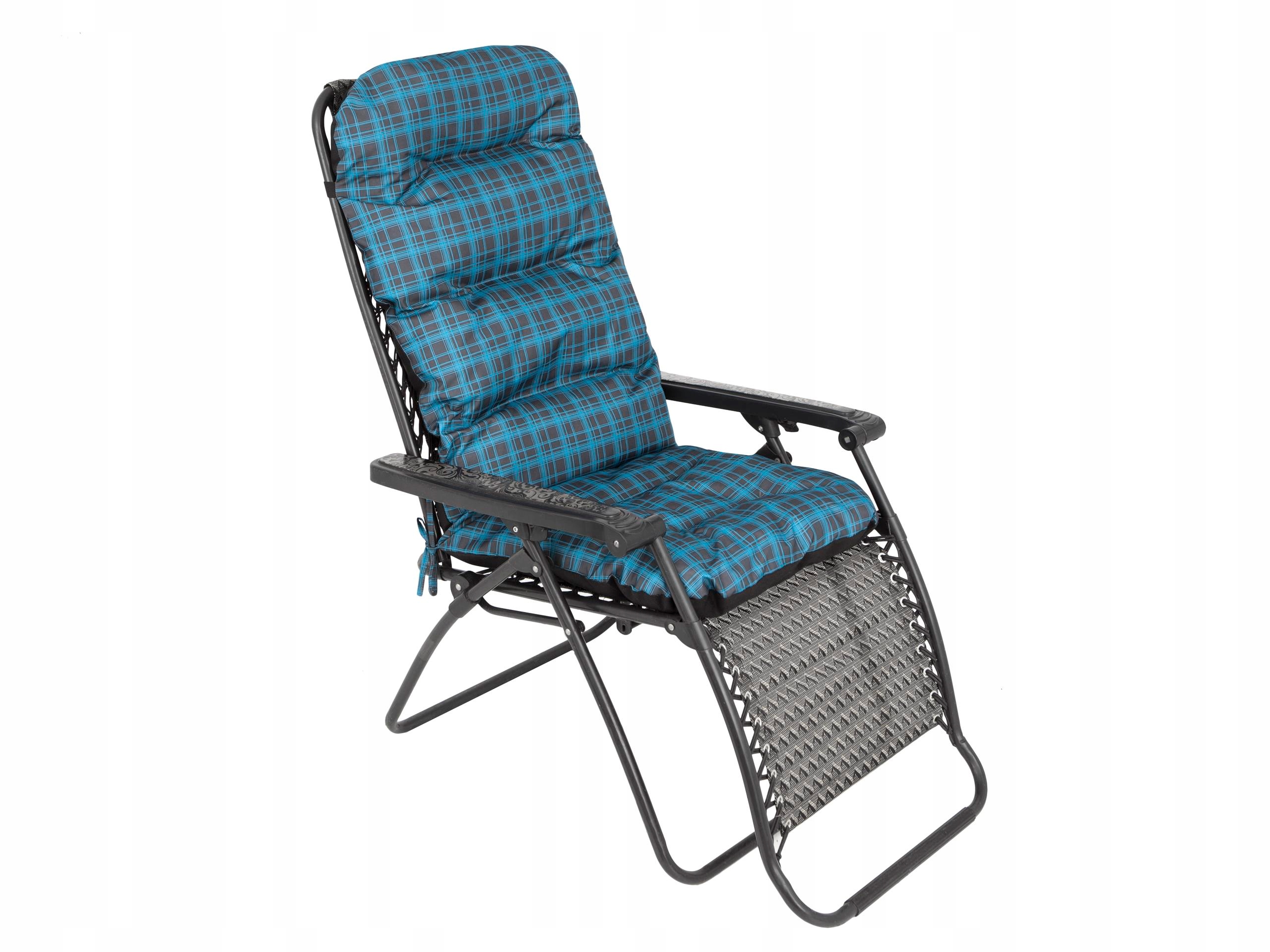 Polštář na zahradní lehátko, polštář na zahradní židli voděodolný 75x48