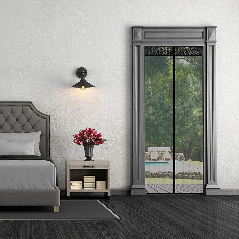 MOCNA MOSKITIERA NA DRZWI BALKONOWE MAGNETYCZNA Z MAGNESEM 80x210 210x100cm Marka Sternhoff