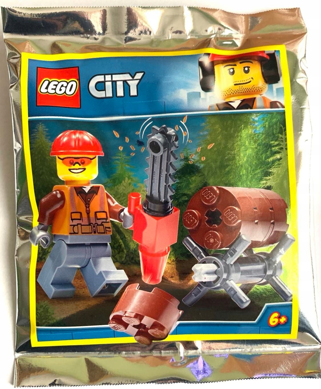 LEGO City Drwal + Piła figurka nr. 951912
