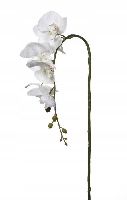 

Storczyk sztuczny orchidea roślina Krem kwiat 89cm