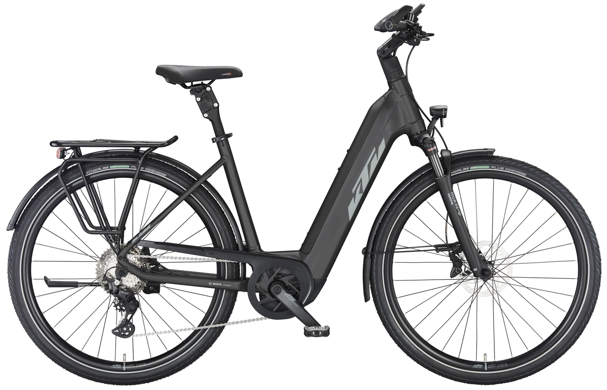 Rower elektryczny Ktm Macina Style 730 U 56 cm czarny mat Bosch
