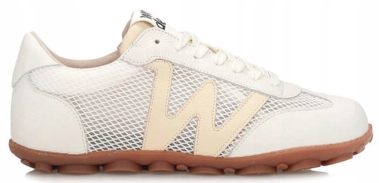 Dámské Tenisky Sportovní Boty Retro Kožené Síťovina Módní Wonders 37