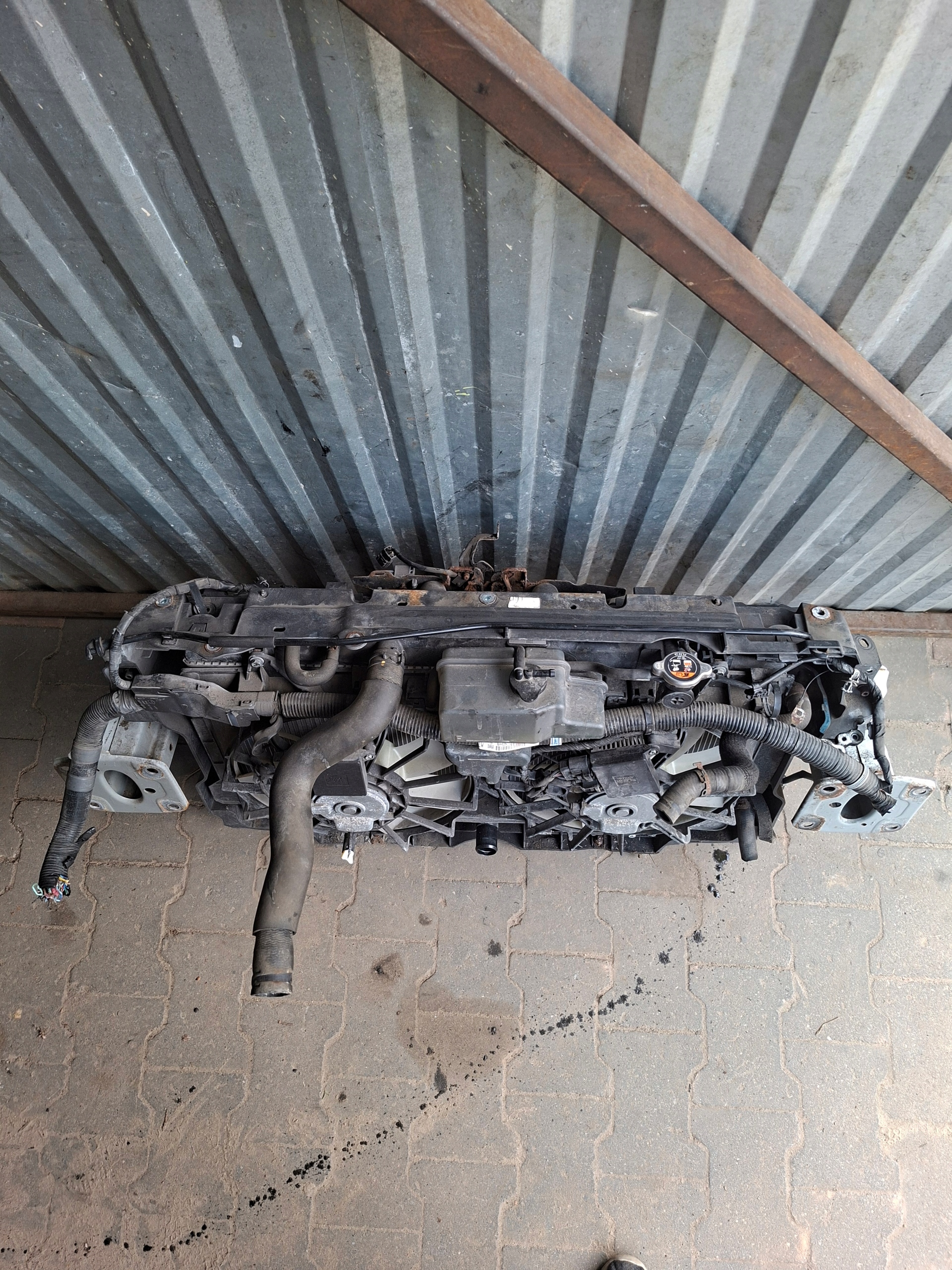 support panel for radiators complete MAZDA III BM LIFT 1.5 D