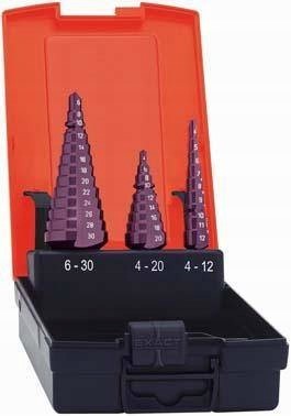 Zest.wiertel stopniowych HSS TiALN 4-12/12-