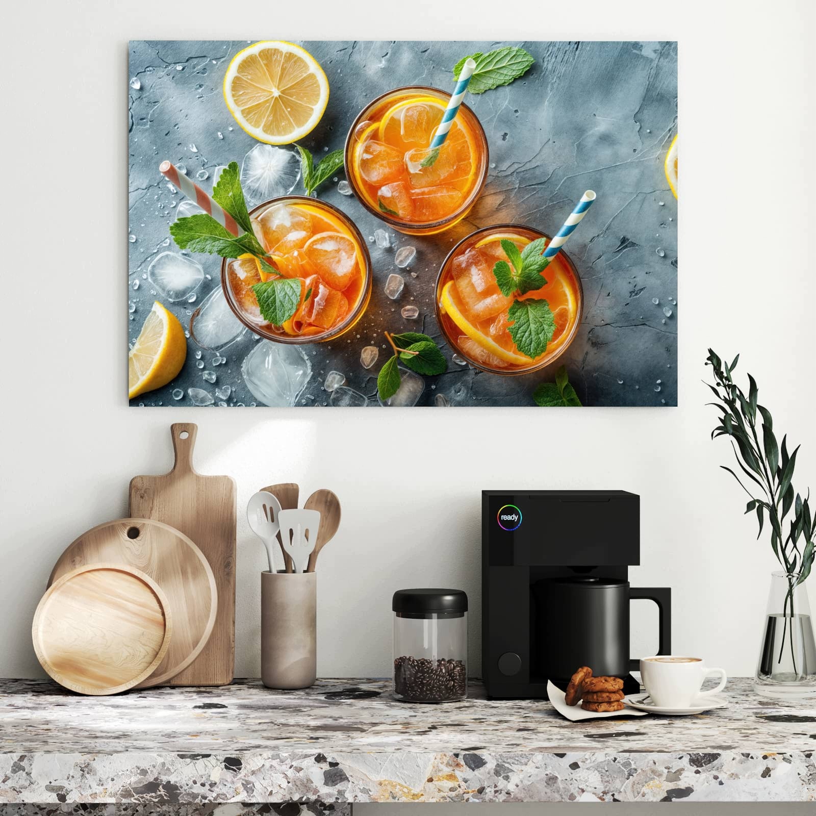 Magnetická tabule Letni Drink 90 × 60 cm