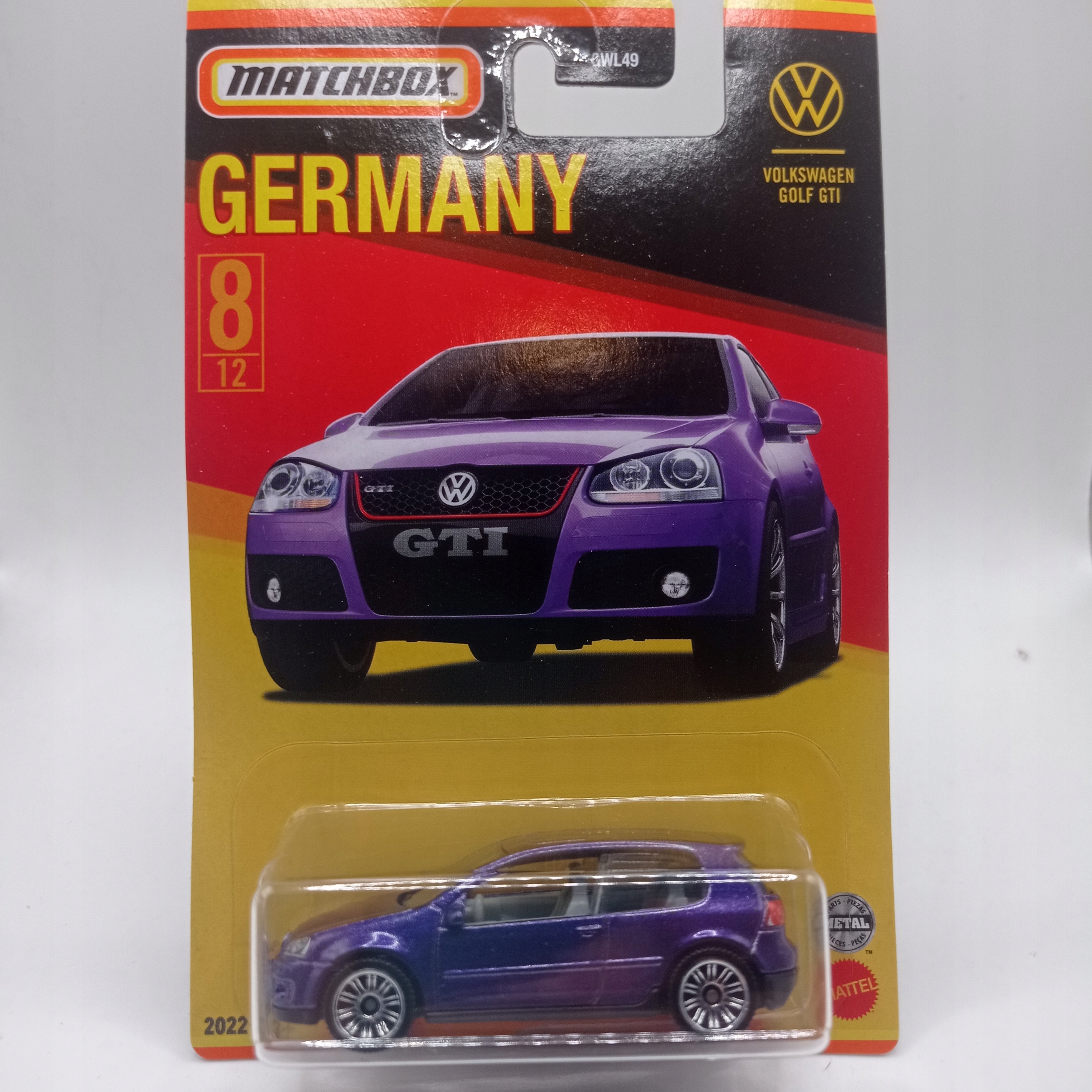 

Matchbox Volkswagen Golf Gti 8/12 2022