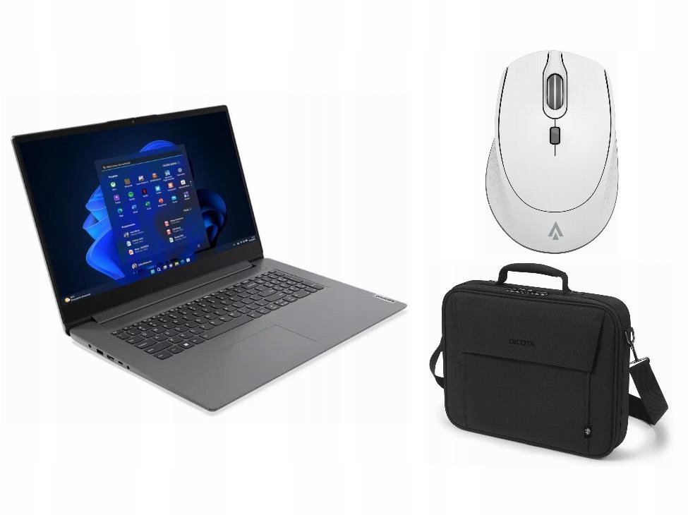 Laptop Lenovo Windows 11 Pro Intel Core i5 Stylowa Torba Myszka!