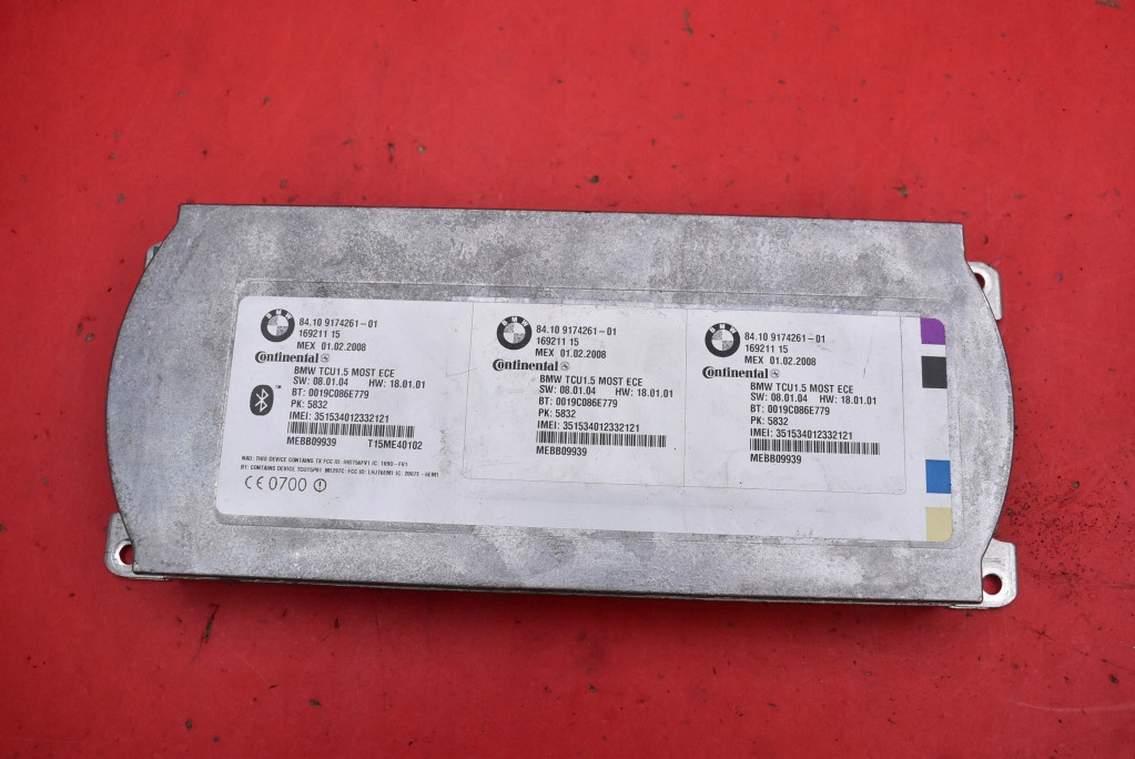 Unité de contrôle Module BLUETOOTH 9174261 BMW E60 E61 07-10
