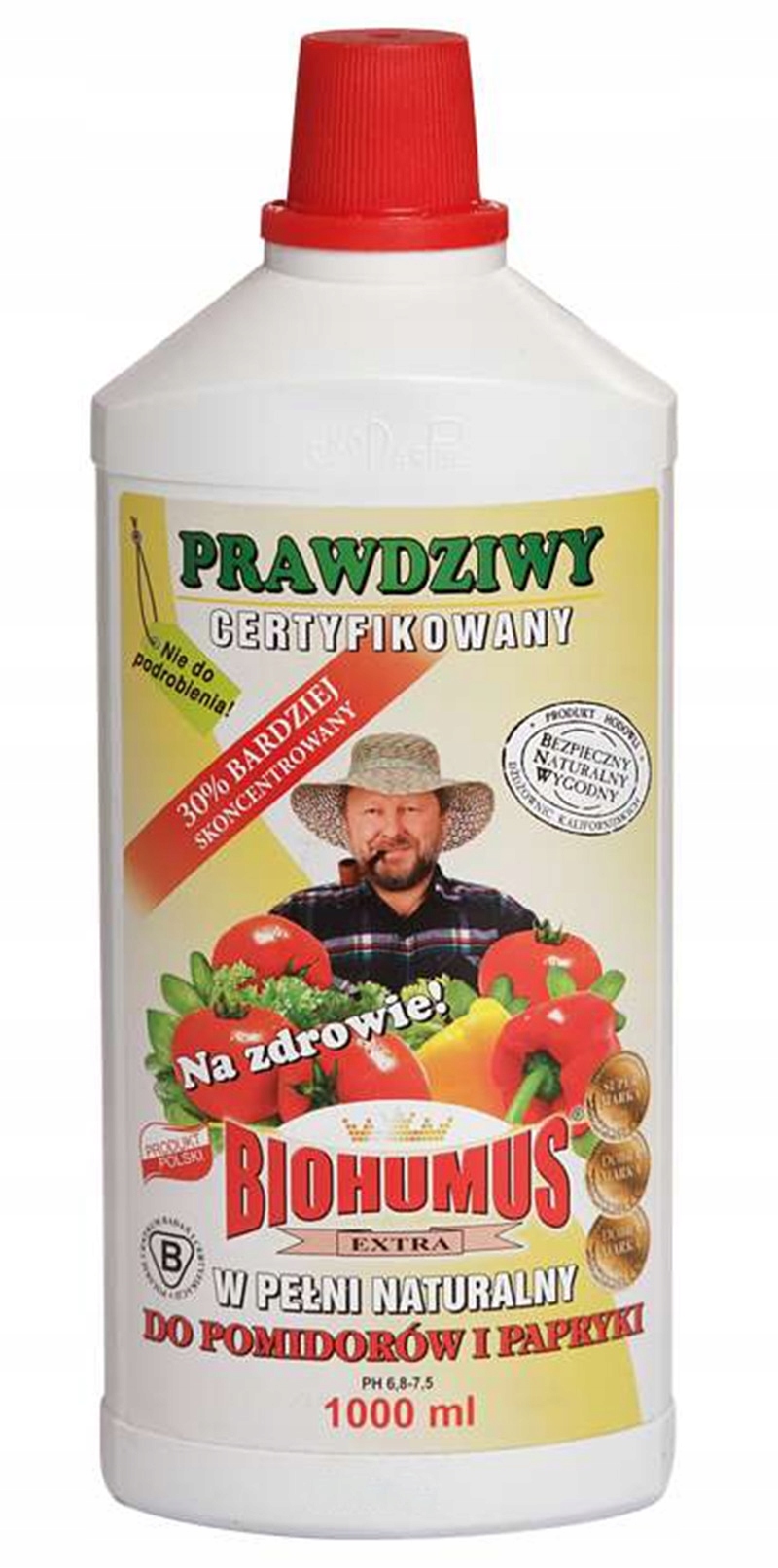 

Biohumus Extra Nawóz do Pomidorów i Papryki 1L