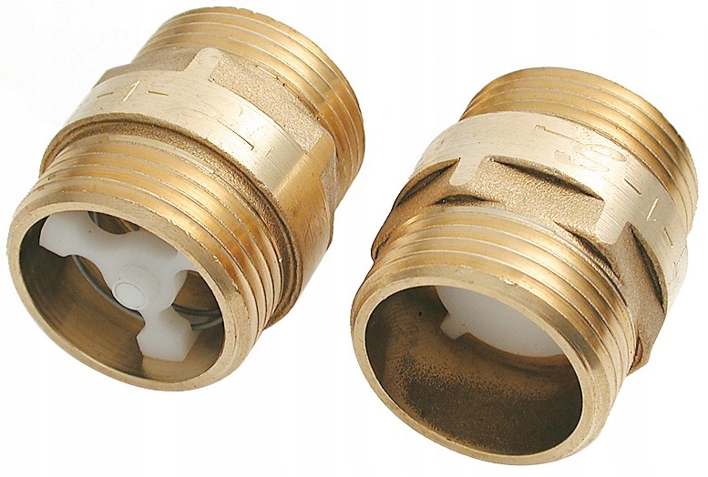 MINI ZAWÓR ZWROTNY 1/2 W NYPLU MOSIĘŻNYM MAŁY OPÓR