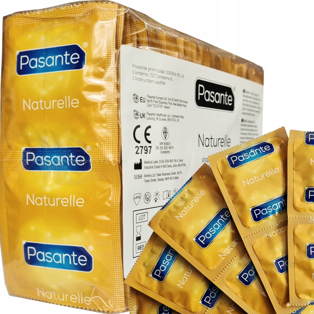 

72 Prezerwatywy Pasante Naturelle